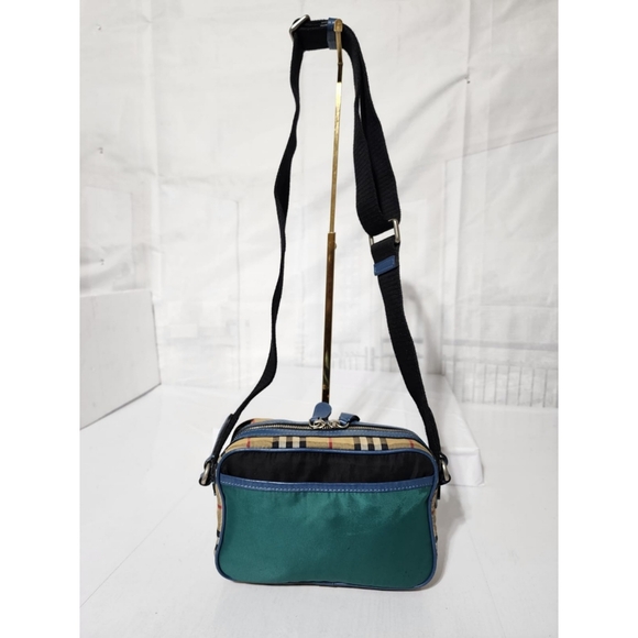 Burberry Camera Canvas Nylon Crossbody Bag - Picture 3 of 11